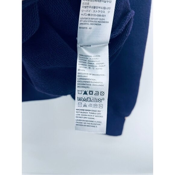 Levi’s Gold Tab Men’s Sweatshirt Albion Audubon Purple Size Large New - Picture 5 of 9